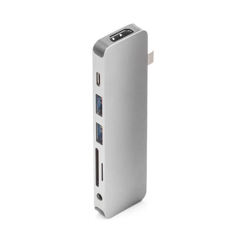 HUB USB-C HYPER SOLO 7 EN 1 - PLATA HUB USB-C HYPER SOLO 7 EN 1 - PLATA