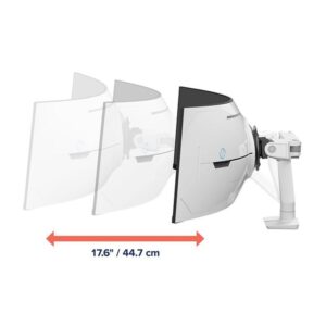 HX ARM WITH VERY HEAVY DUTY PIVOT DESK