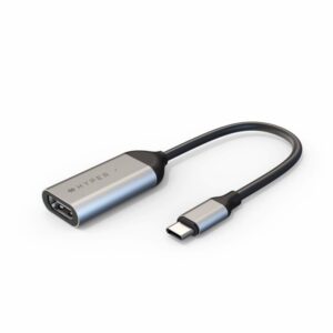 ADAPTADOR HYPER USB-C MACHO / HDMI HEMBRA SILVER