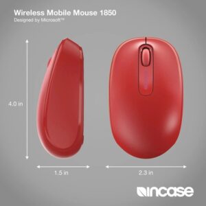 Incase Designed by Microsoft Ratón móvil inalámbrico 1850