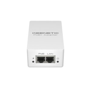 Keenetic Adaptador PoE+ Gigabit con fuente de alimentación de 30 W