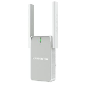 Keenetic Buddy 4 Amplificador de cobertura Wi-Fi N300 compatible con malla con puerto Fast Ethernet