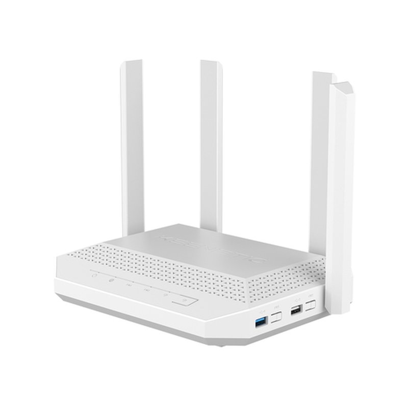 Keenetic Hero Router Multi-Gigabit Wi-Fi 6 en malla AX3000 con un Smart Switch Gigabit de 4 puertos y 1 puerto Gigabit 2.5, puerto combinado SFP, puertos USB 2.0 y USB 3.0 - Imagen 3
