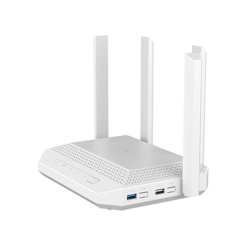 Keenetic Hero Router Multi-Gigabit Wi-Fi 6 en malla AX3000 con un Smart Switch Gigabit de 4 puertos y 1 puerto Gigabit 2.5, puerto combinado SFP, puertos USB 2.0 y USB 3.0 - Imagen 4