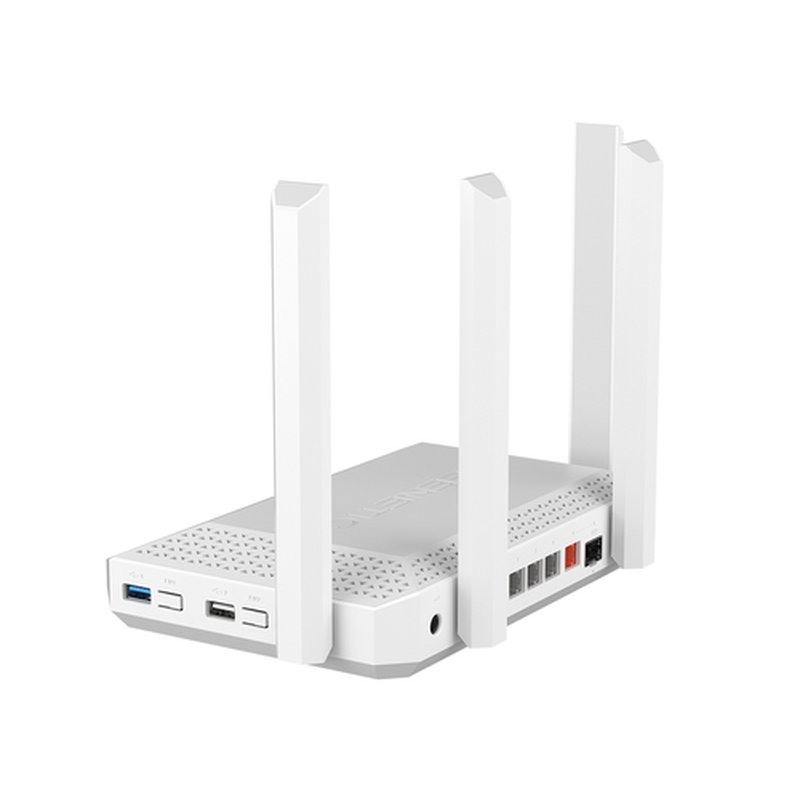 Keenetic Hero Router Multi-Gigabit Wi-Fi 6 en malla AX3000 con un Smart Switch Gigabit de 4 puertos y 1 puerto Gigabit 2.5, puerto combinado SFP, puertos USB 2.0 y USB 3.0 - Imagen 6