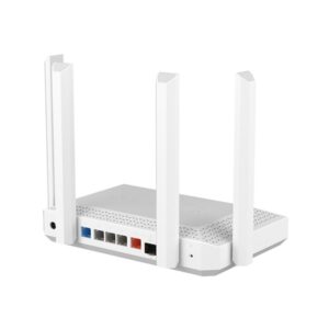 Keenetic Hero Router Multi-Gigabit Wi-Fi 6 en malla AX3000 con un Smart Switch Gigabit de 4 puertos y 1 puerto Gigabit 2.5, puerto combinado SFP, puertos USB 2.0 y USB 3.0