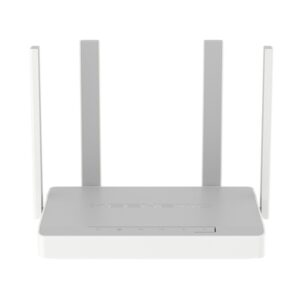 Keenetic Hero Router Wi-Fi en malla AX1800 con CPU de doble núcleo, Smart Switch Gigabit de 5 puertos, puerto Combo SFP, puertos USB 2.0 y USB 3.0