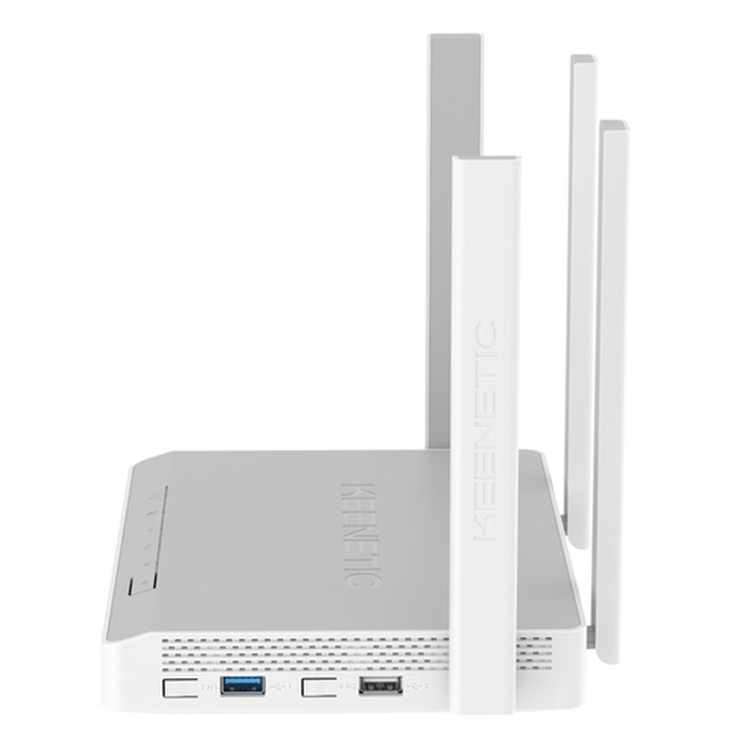 Keenetic Hero Router Wi-Fi en malla AX1800 con CPU de doble núcleo, Smart Switch Gigabit de 5 puertos, puerto Combo SFP, puertos USB 2.0 y USB 3.0 - Imagen 4