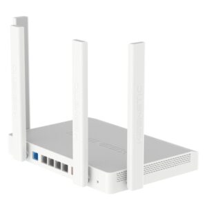 Keenetic Hero Router Wi-Fi en malla AX1800 con CPU de doble núcleo, Smart Switch Gigabit de 5 puertos, puerto Combo SFP, puertos USB 2.0 y USB 3.0