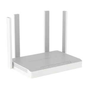 Keenetic Hero Router Wi-Fi en malla AX1800 con CPU de doble núcleo, Smart Switch Gigabit de 5 puertos, puerto Combo SFP, puertos USB 2.0 y USB 3.0