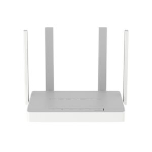 Alternative view of Keenetic KN-2112 router inalámbrico Gigabit Ethernet Doble banda (2,4 GHz / 5 GHz) Gris, Blanco