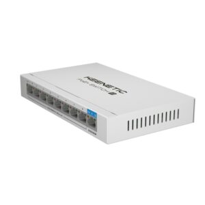 Keenetic PoE+ Switch 9 Switch Gigabit de 9 puertos con 8 puertos PoE+ y asignación de energía de 120 W