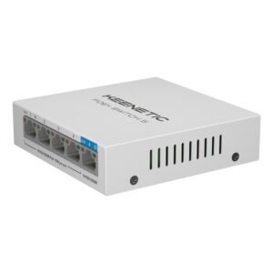 Keenetic Switch Gigabit de 5 puertos con 4 puertos PoE+ y asignación de energía de 60 W