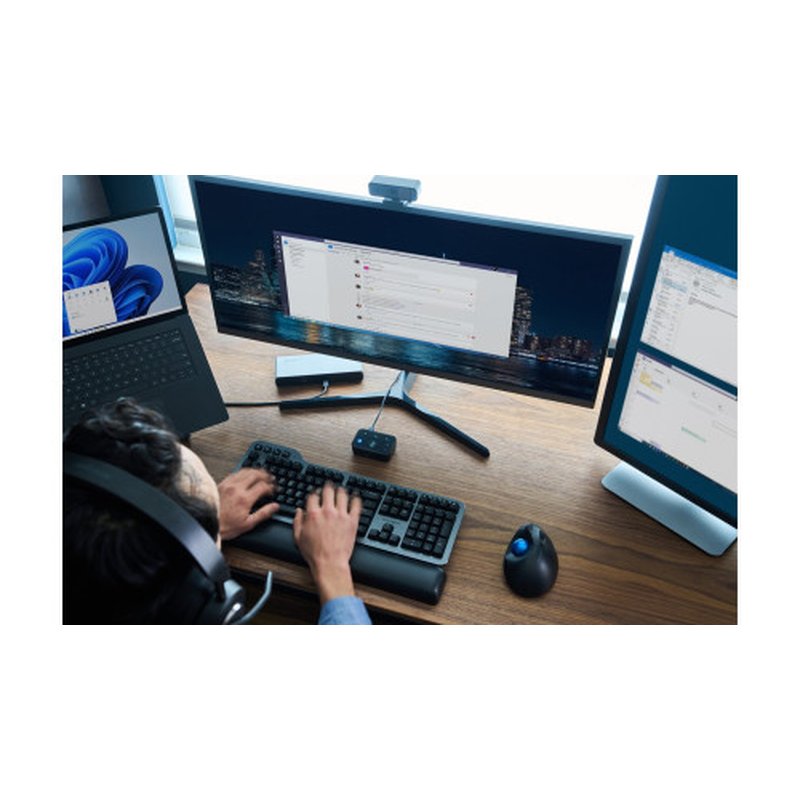 Kensington Pro Fit Ergo TB450 ratón mano derecha RF Wireless + Bluetooth Trackball 1600 DPI Kensington Pro Fit Ergo TB450 ratón mano derecha RF Wireless + Bluetooth Trackball 1600 DPI - Imagen 11