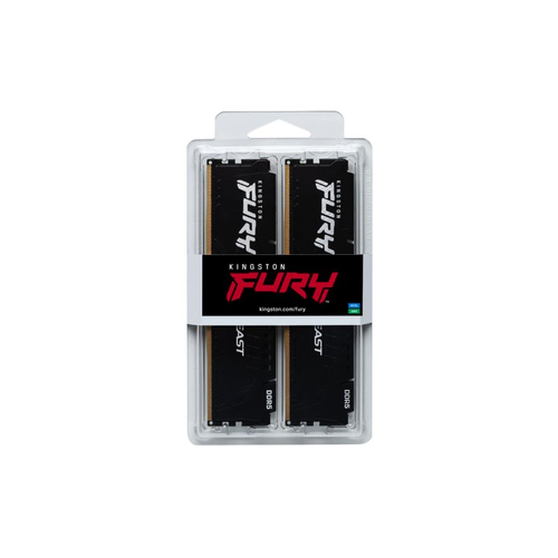 Kingston Technology FURY Beast 64GB 5600MT/s DDR5 CL40 DIMM (Kit de 2) Black - Imagen 5
