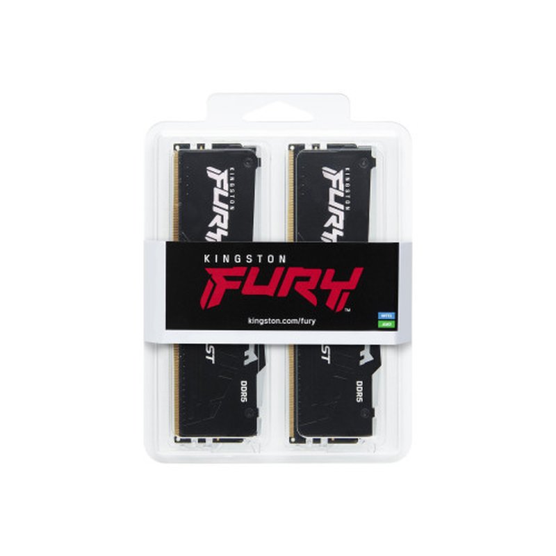 Kingston Technology FURY Beast RGB módulo de memoria 64 GB 2 x 32 GB DDR5 - Imagen 2