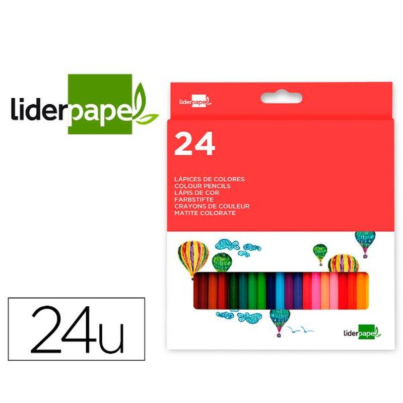 LAPICES COLORES CAJA 24U LAPICES COLORES CAJA 24U
