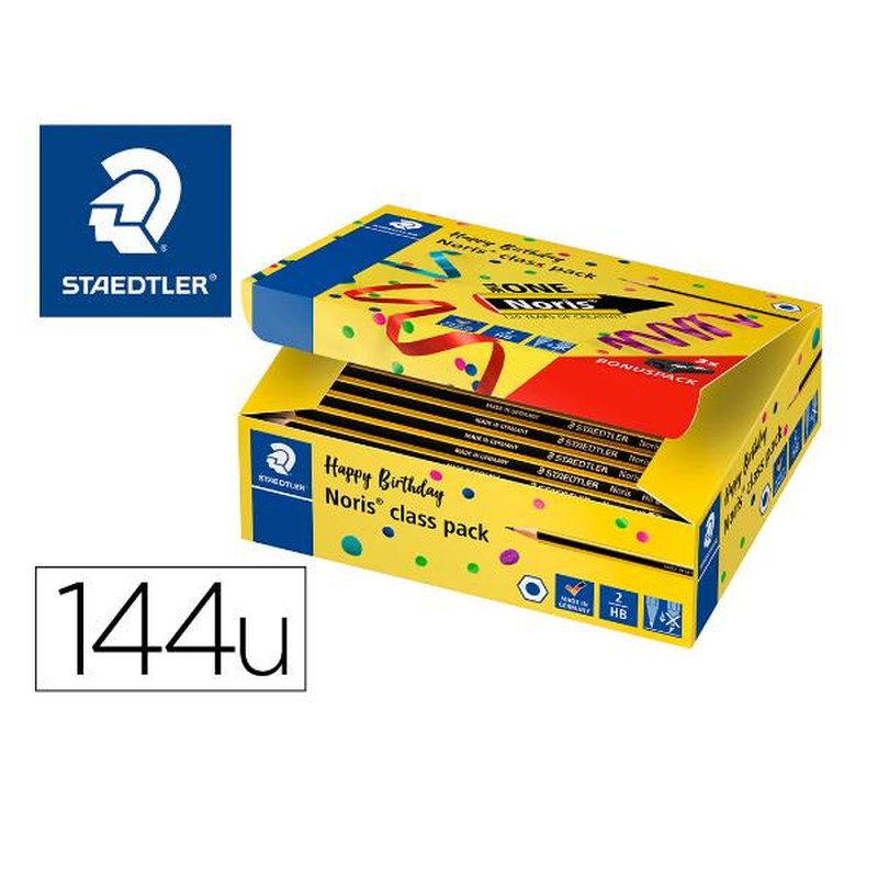 LAPICES STAEDTLER N.2 HB CLASS 1 LAPICES STAEDTLER N.2 HB CLASS 1