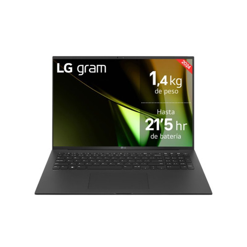 LG 17Z90S Intel Core Ultra 7 155H Portátil 43,2 cm (17") WQXGA 16 GB LPDDR5-SDRAM 1 TB SSD Wi-Fi 6E (802.11ax) Windows 11 Home Gris LG 17Z90S Intel Core Ultra 7 155H Portátil 43,2 cm (17") WQXGA 16 GB LPDDR5-SDRAM 1 TB SSD Wi-Fi 6E (802.11ax) Windows 11 Home Gris