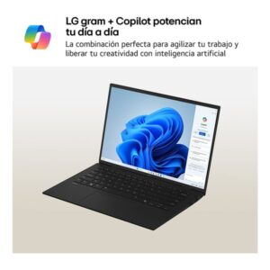 Alternative view of LG Gram 14Z90T Intel Core Ultra 7 255H Portátil 35,6 cm (14") WUXGA 32 GB LPDDR5x-SDRAM 1 TB SSD Wi-Fi 6E (802.11ax) Windows 11 Pro Español Negro