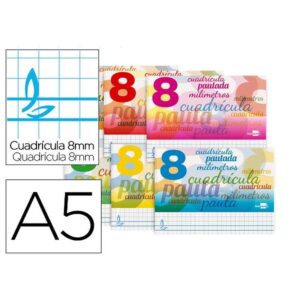 LIBRETA PG 32H A5 CUA P8 AP 70GR