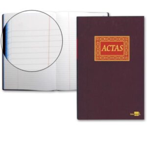LIBRO FOLIO 100H ACTAS