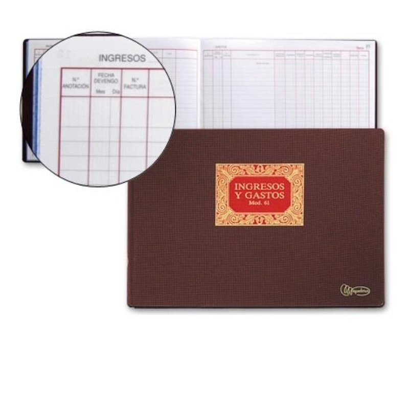 LIBRO N.61 FOL 100H INGRESOS+GAS LIBRO N.61 FOL 100H INGRESOS+GAS