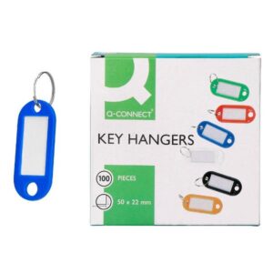 LLAVERO PORTAETIQ Q-CONNECT AZ E