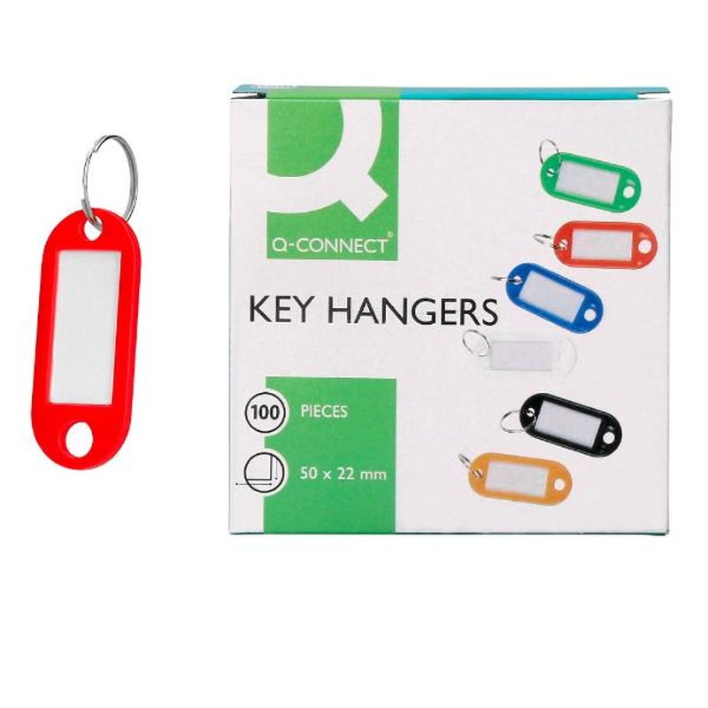 LLAVERO PORTAETIQ Q-CONNECT RO E LLAVERO PORTAETIQ Q-CONNECT RO E