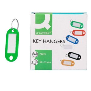 LLAVERO PORTAETIQ Q-CONNECT VE E