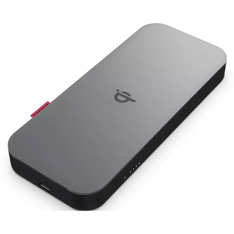 Lenovo 40ALLG1WWW batería externa Ión de litio 10000 mAh Cargador inalámbrico Negro - Imagen 3