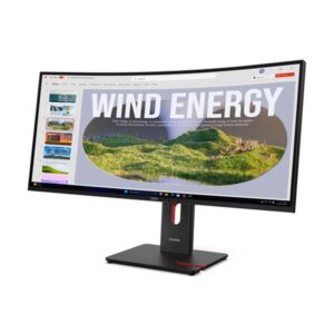 Lenovo ThinkVision T34WD-40 pantalla para PC 86,4 cm (34") 3440 x 1440 Pixeles Wide Quad HD LED Negro