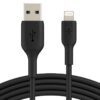 Belkin BOOST CHARGE - Cable Lightning - Lightning macho a USB macho - 1 m - negro (paquete de 2) - para Apple iPad/iPhone/iPod (Lightning)