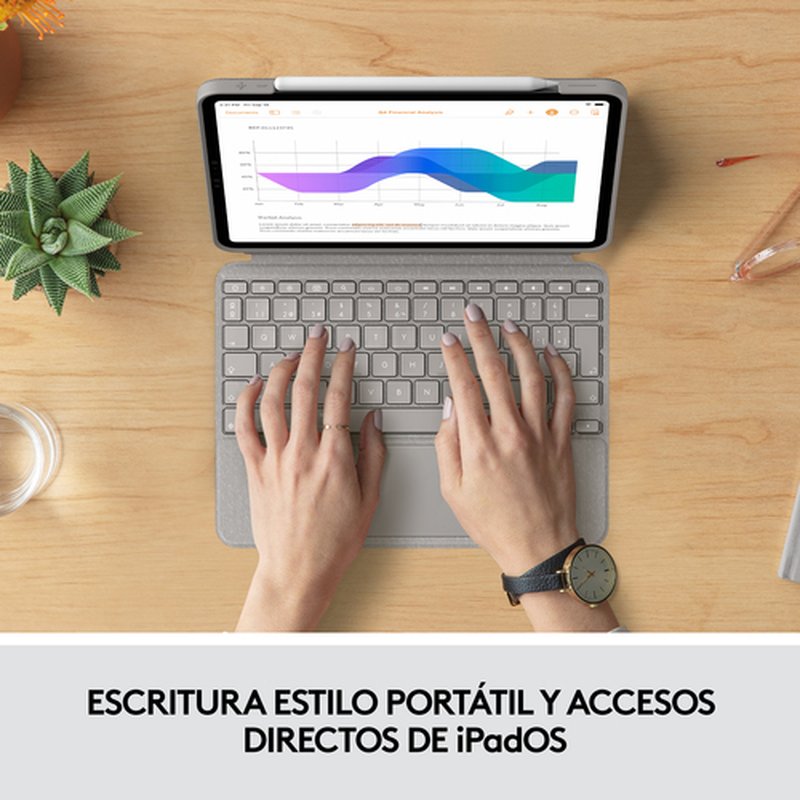 Logitech Combo Touch Arena Smart Connector Español Logitech Combo Touch Arena Smart Connector Español - Imagen 11