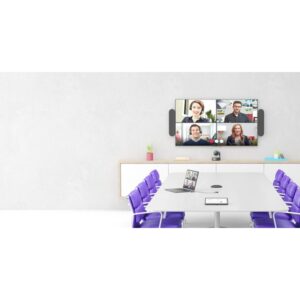 Logitech Swytch Transmisor y receptor de señales AV Negro, Violeta