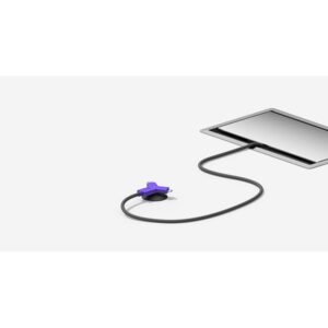 Logitech Swytch Transmisor y receptor de señales AV Negro, Violeta