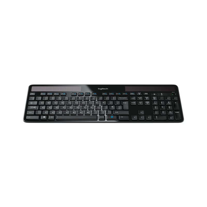 Logitech Wireless Solar Keyboard K750 teclado RF inalámbrico AZERTY Francés Negro Logitech Wireless Solar Keyboard K750 teclado RF inalámbrico AZERTY Francés Negro - Imagen 2