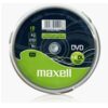 MAXELL DVD 8,5 GB. GRABABLE. DOBLE CAPA. TARRINA 10 UNIDADES. 4X