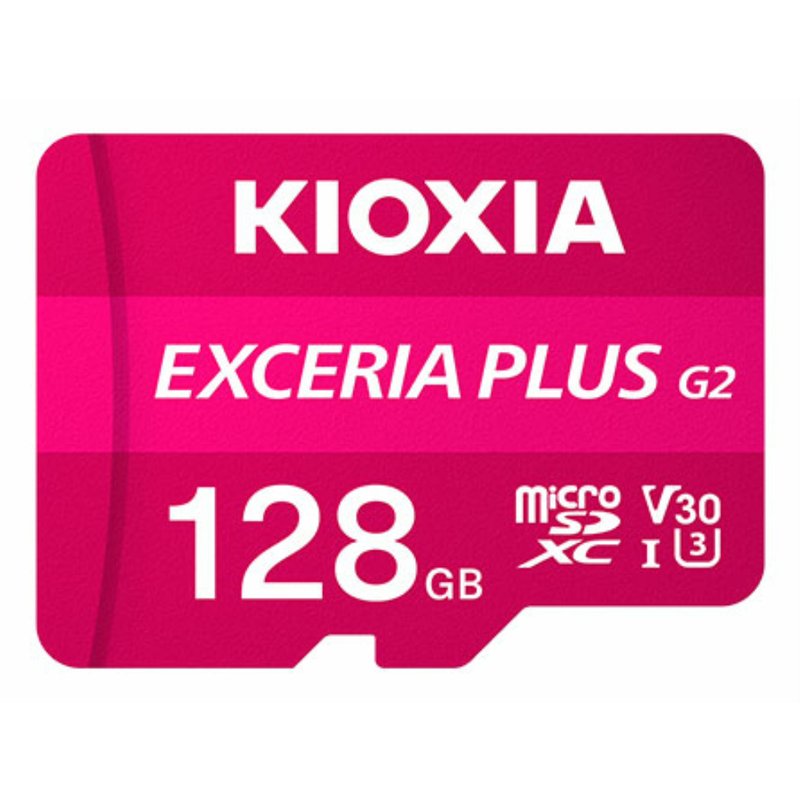 MICRO SD KIOXIA 128GB EXCERIA PLUS G2 UHS-I C10 CON ADAPTADOR