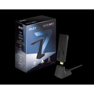 MSI BE6500 WiFi7 USB Stick - Dongle tarjeta y adaptador de interfaz USB 3.2 Gen 1 (3.1 Gen 1) MSI BE6500 WiFi7 USB Stick - Dongle tarjeta y adaptador de interfaz USB 3.2 Gen 1 (3.1 Gen 1)