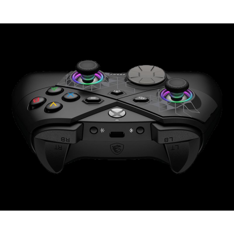 MSI FORCE PRO WIRELESS Negro USB 2.0 Gamepad Analógico/Digital Android, PC, Xbox, Xbox One S, Xbox One X, Xbox Series S, Xbox Series X MSI FORCE PRO WIRELESS Negro USB 2.0 Gamepad Analógico/Digital Android, PC, Xbox, Xbox One S, Xbox One X, Xbox Series S, Xbox Series X - Imagen 2