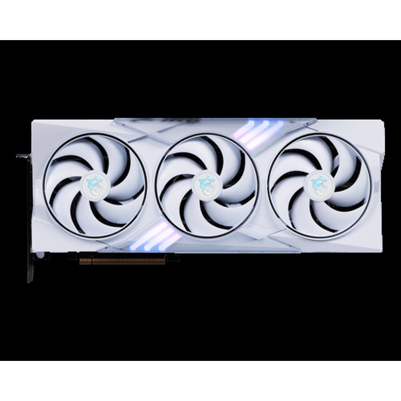 MSI GAMING GeForce RTX 5070 12G TRIO OC WHITE NVIDIA 12 GB GDDR7 - Imagen 2