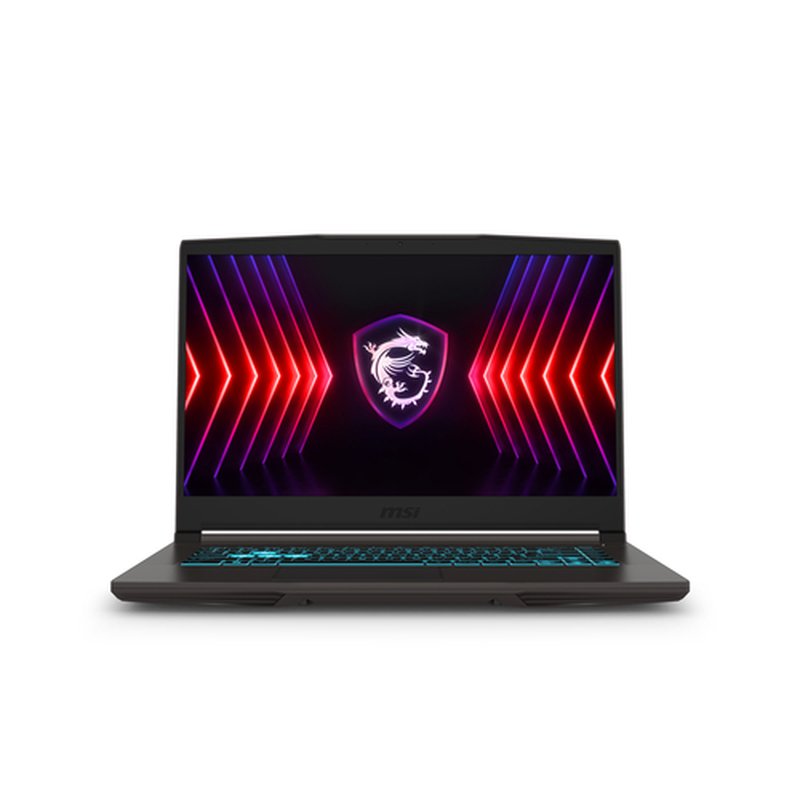 MSI Thin A15 B7UC-433XES AMD Ryzen™ 5 7535HS Portátil 39,6 cm (15.6") Full HD 16 GB DDR5-SDRAM 512 GB SSD NVIDIA GeForce RTX 3050 Wi-Fi 6E (802.11ax) FreeDOS Gris