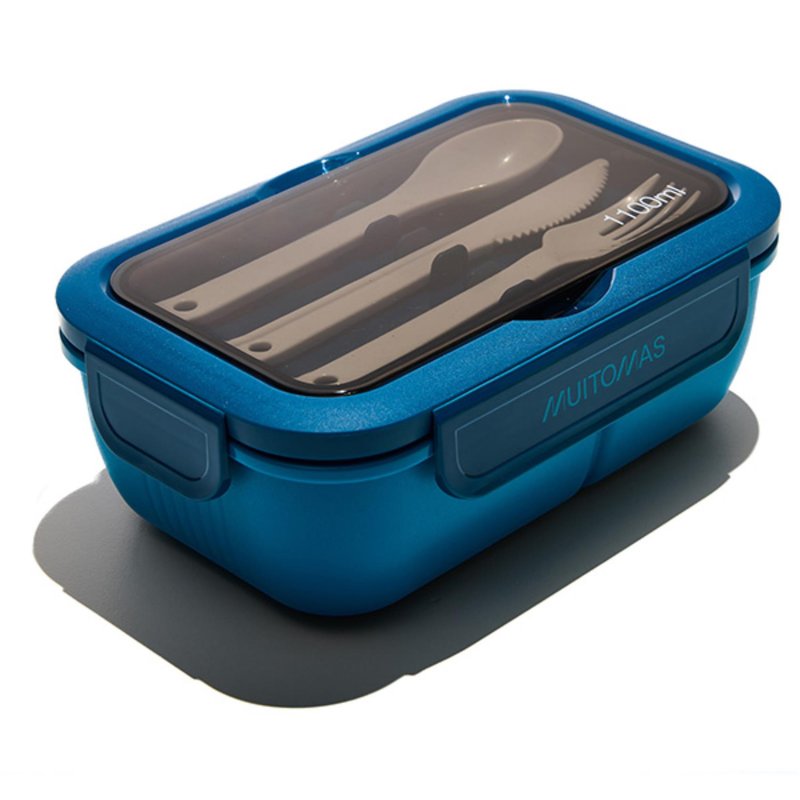 MUITOMAS LUNCH BOX SMALL BLUE MUITOMAS LUNCH BOX SMALL BLUE