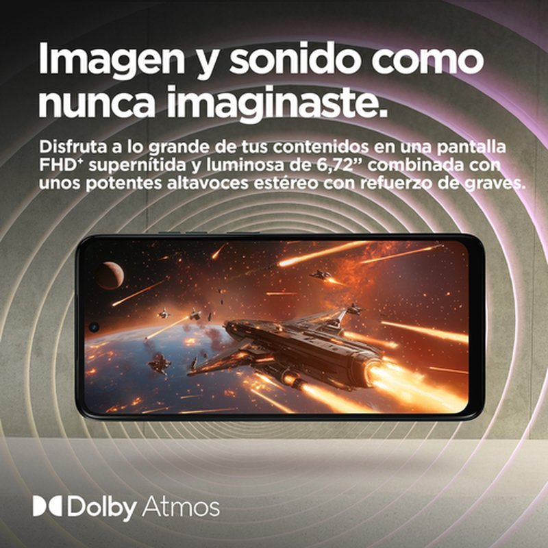 Motorola moto g15 17,1 cm (6.72") SIM doble Android 15 4G USB Tipo C 8 GB 512 GB 5200 mAh Azul claro - Imagen 6