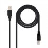 Nanocable CABLE USB 2.0 IMPRESORA, TIPO A/M-B/M, NEGRO, 1.8 M Nanocable CABLE USB 2.0 IMPRESORA, TIPO A/M-B/M, NEGRO, 1.8 M