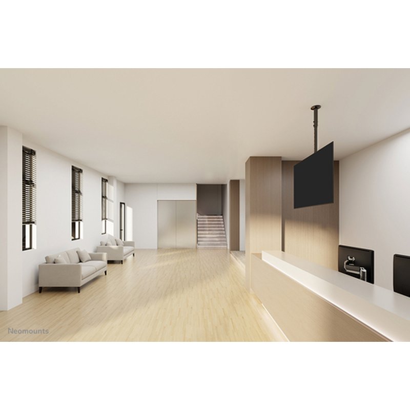 Neomounts CL35-340BL12 Soporte de techo para monitor/TV 23-42" - alt. 106-156 cm Neomounts CL35-340BL12 Soporte de techo para monitor/TV 23-42" - alt. 106-156 cm - Imagen 19