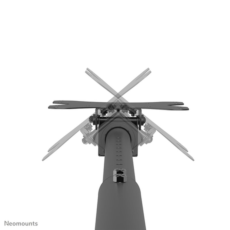 Neomounts CL35-340BL12 Soporte de techo para monitor/TV 23-42" - alt. 106-156 cm Neomounts CL35-340BL12 Soporte de techo para monitor/TV 23-42" - alt. 106-156 cm - Imagen 7