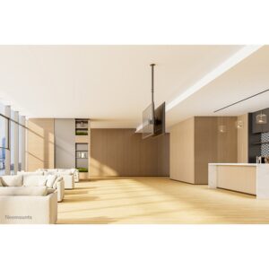 Neomounts CL35-340BL22 Soporte de techo para doble monitor/TV 23-42" - alt. 106-156 cm