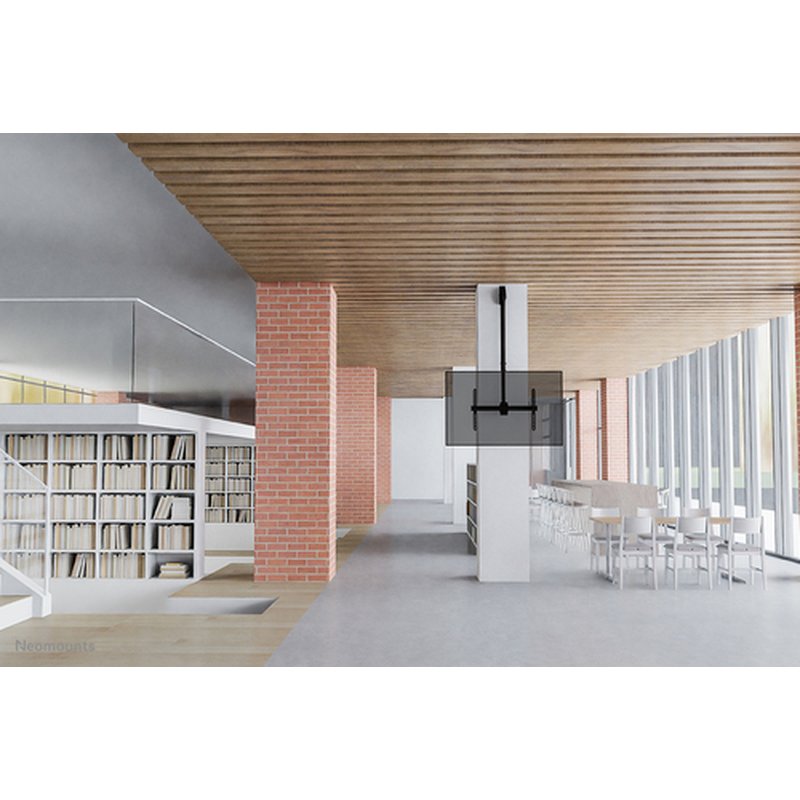 Neomounts CL35-440BL16L Soporte de techo para monitor/TV 37-70" - alt. 106-156 cm - Imagen 18